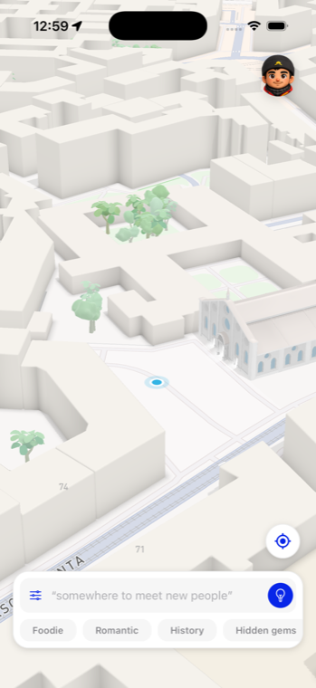 Exploring Milan in 3D