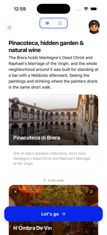 A Hic plan in Milan: Pinacoteca di Brera, a hidden garden and natural wine